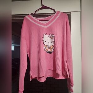 Hello Kitty Women's Large PJ Top